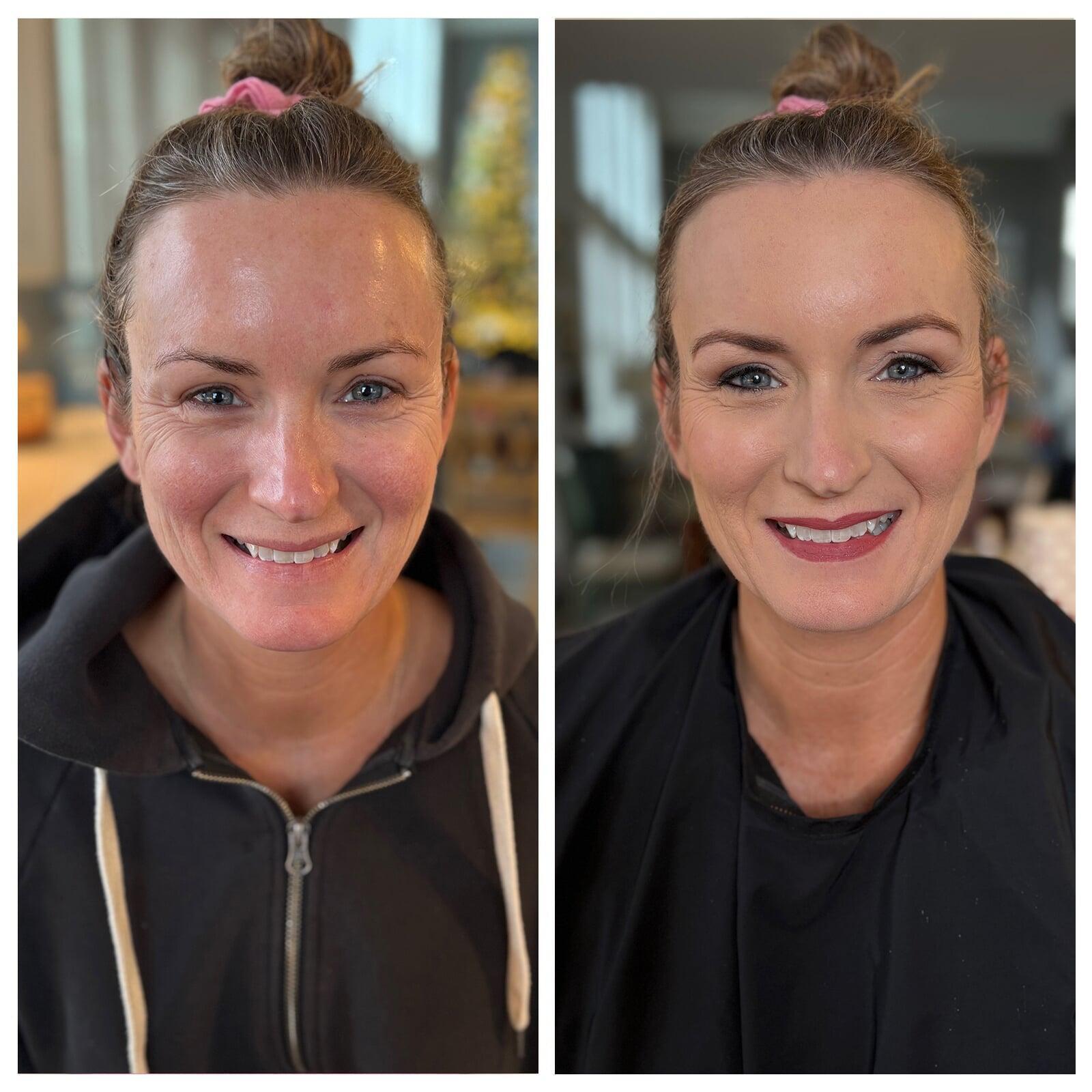 Before and After Toledo Makeup Artistry