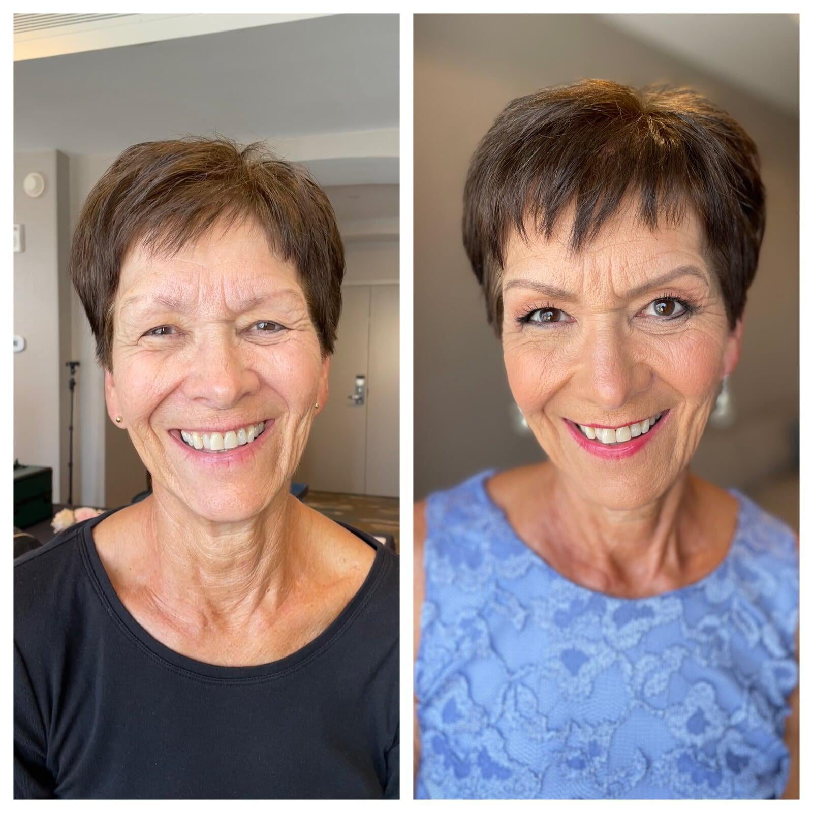 Before & After Professional Makeup