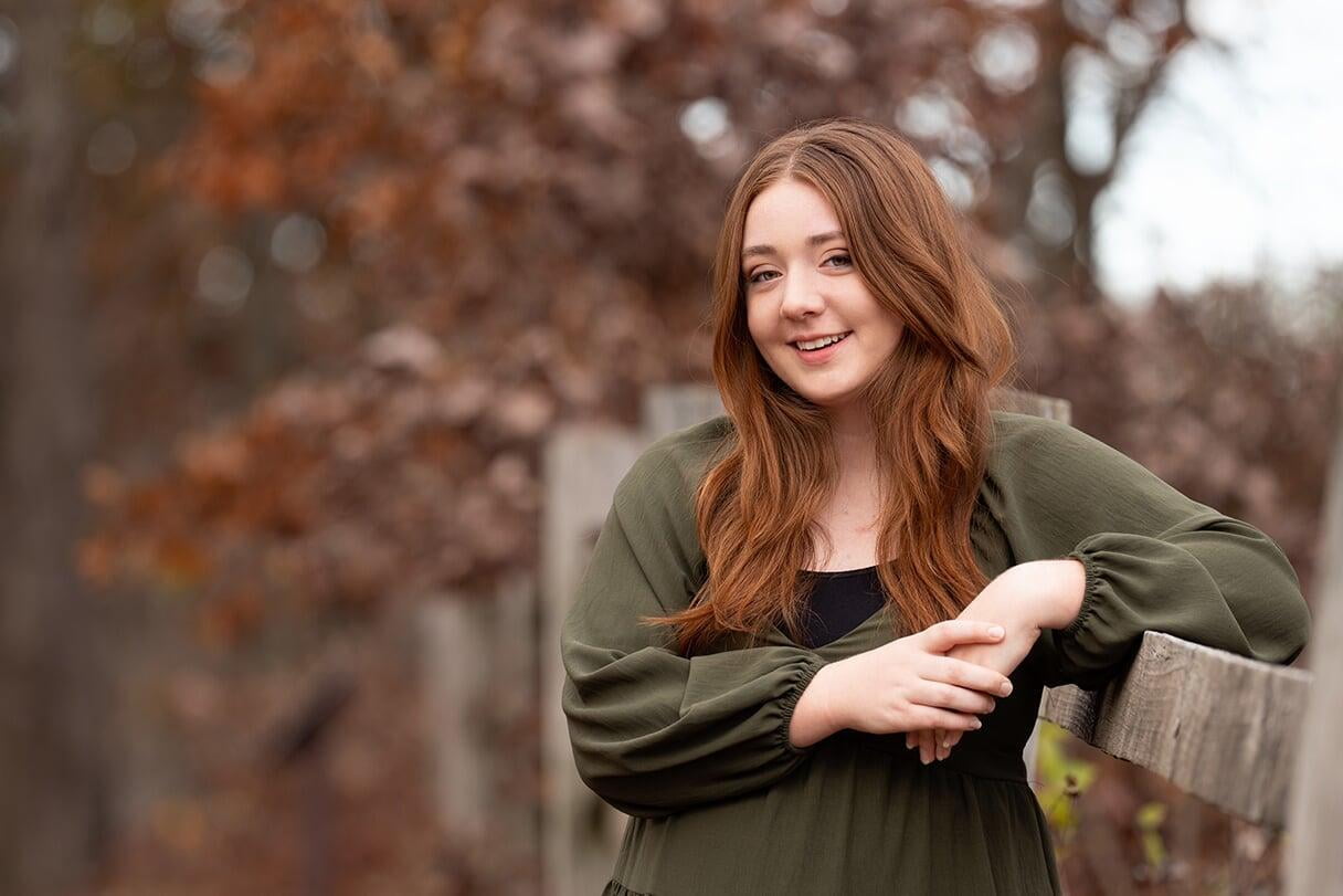 Senior photograph makeup